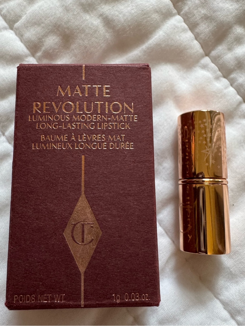 Charlotte Tilbury Pillow Talk Matte Lipstick Sample Size
